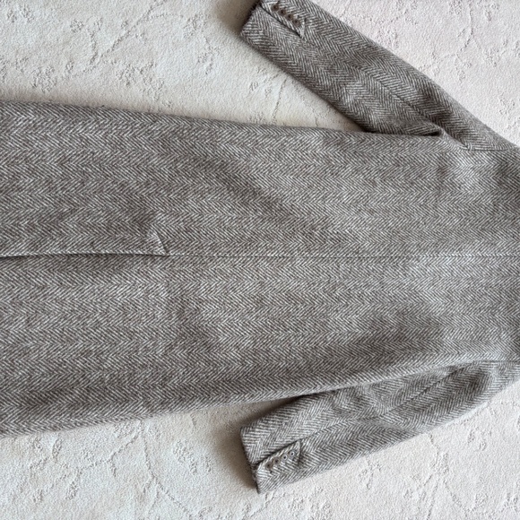 Abercrombie and Fitch Wool Blend Tailored Topcoat - Picture 7 of 8